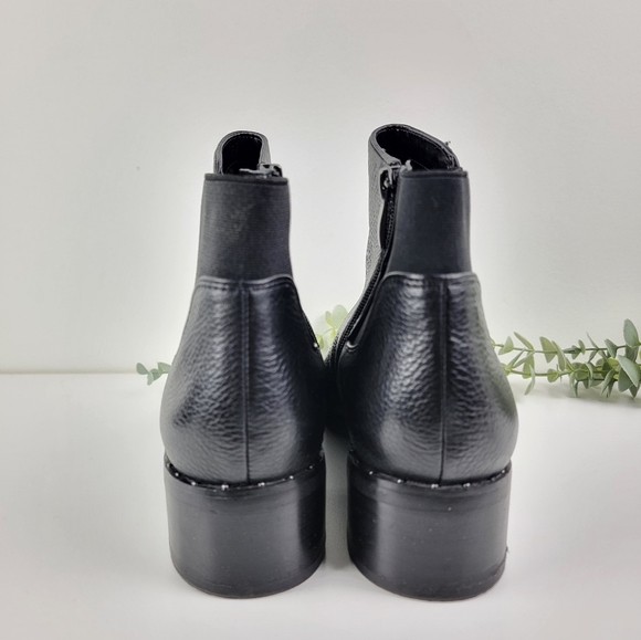 Franco Sarto Dallas Almond Toe Chelsea Heel Boots - Picture 8 of 12